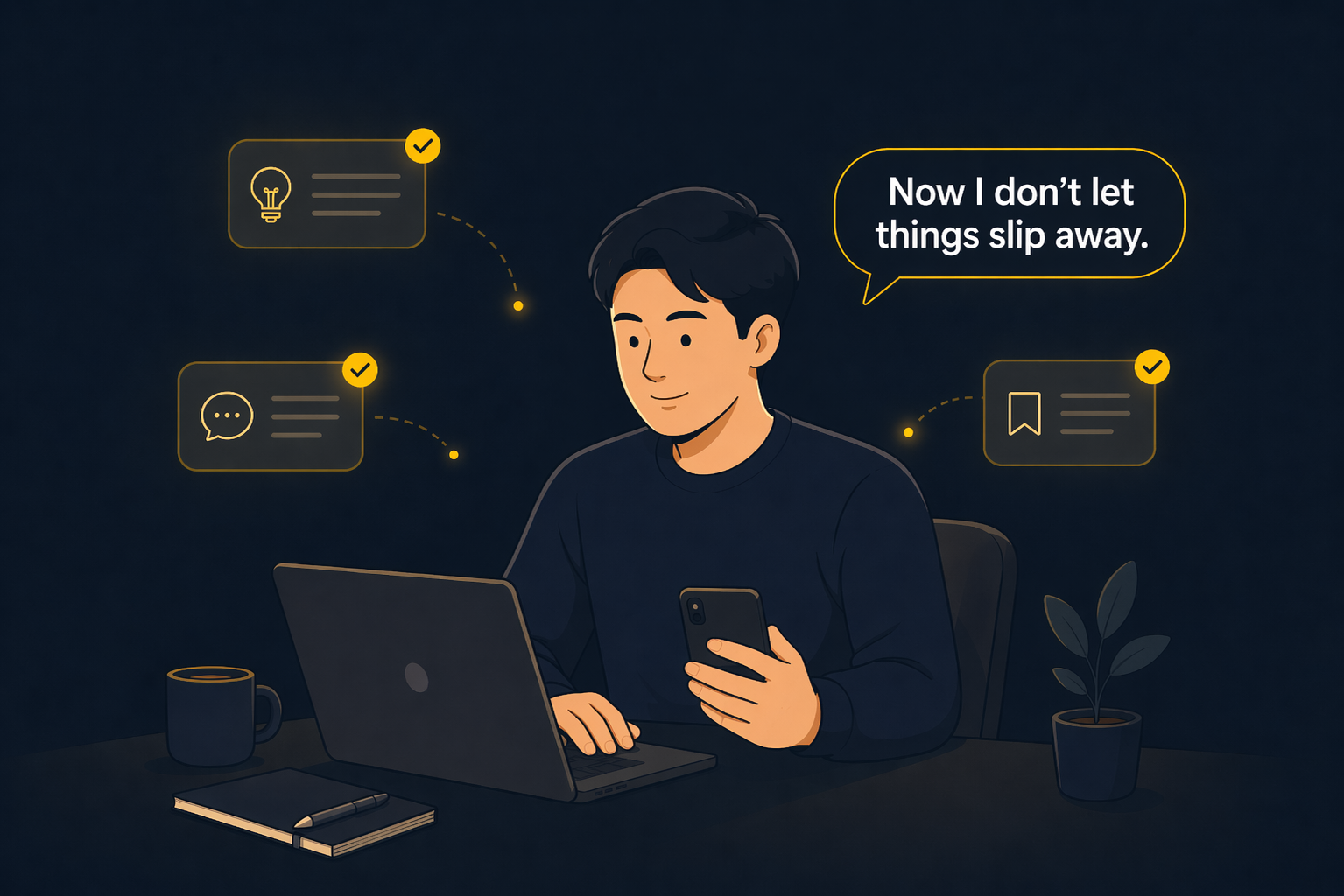 Nothing slips through anymore